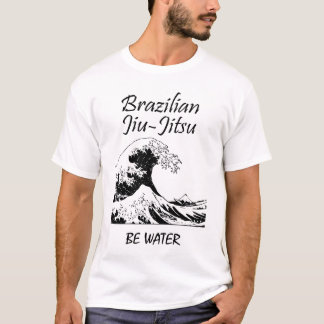 Brasilianischer Jiu-Jitsu Great Wave T - Shirt