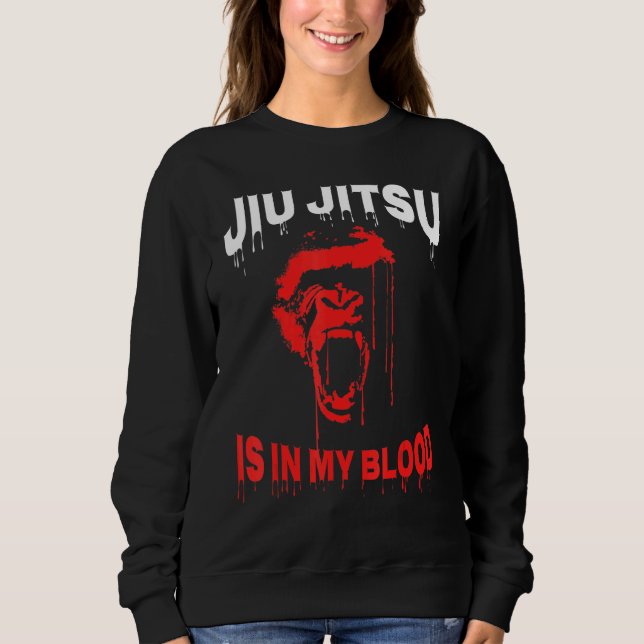 Brasilianischer Jiu Jitsu ist in meinem Blut Bjj G Sweatshirt (Vorderseite)