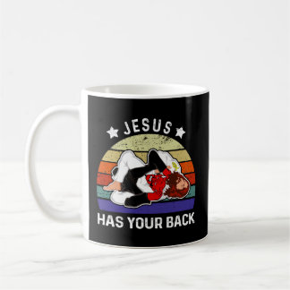 Brasilianischer Jiu Jitsu Jesus hat Ihren Rücken Kaffeetasse