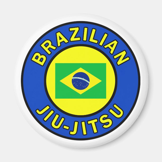 Brasilianischer Jiu Jitsu Magnet (Vorne)