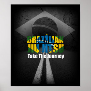 Brasilianischer Jiu Jitsu - Nehmen Sie das Journey Poster