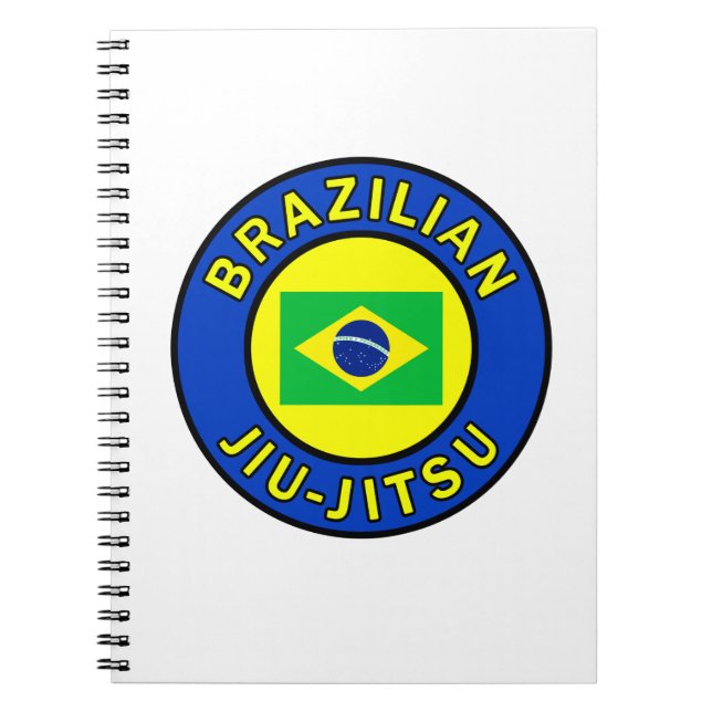 Brasilianischer Jiu Jitsu Notizblock (Vorderseite)