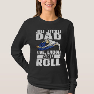Brasilianischer Jiu Jitsu Papa BJJ Gemischte Kampf T-Shirt