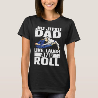 Brasilianischer Jiu Jitsu Papa BJJ Gemischte Kampf T-Shirt