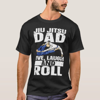 Brasilianischer Jiu Jitsu Papa BJJ Gemischte Kampf T-Shirt