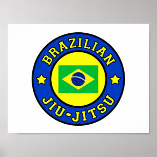 Brasilianischer Jiu Jitsu Poster