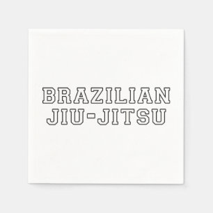 Brasilianischer Jiu Jitsu Serviette