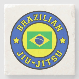 Brasilianischer Jiu Jitsu Steinuntersetzer