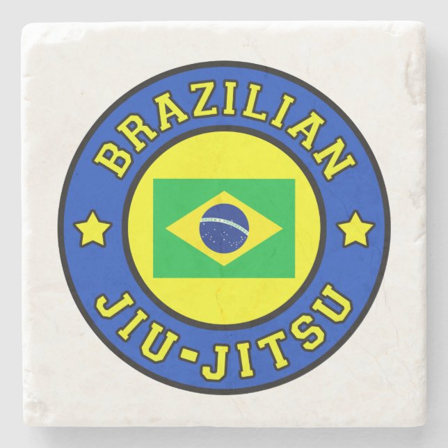 Brasilianischer Jiu Jitsu Steinuntersetzer (Vorderseite)