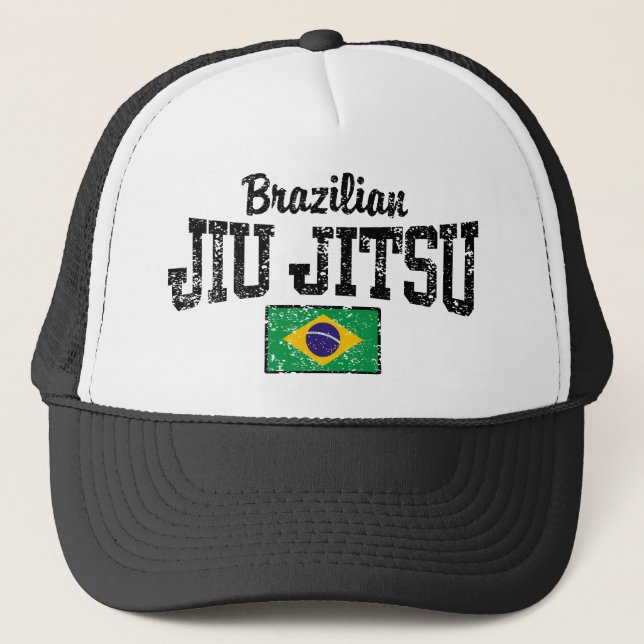 Brasilianischer Jiu Jitsu Truckerkappe (Vorderseite)