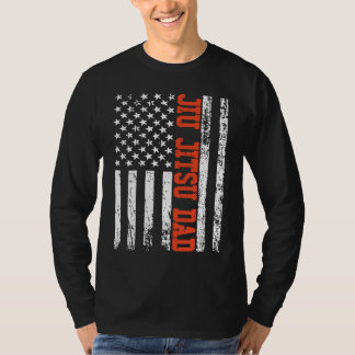Brasilianischer Jiu Jitsu Vater BJJ Gemischter Mar T-Shirt