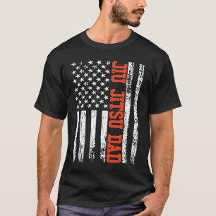 Brasilianischer Jiu Jitsu Vater BJJ Gemischter Mar T-Shirt