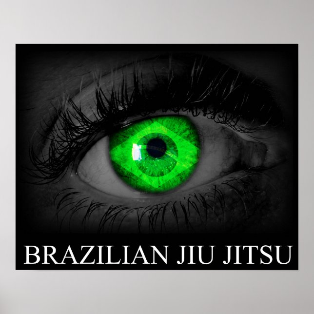 Brasilianischer Jiu Jitsu - Vision Poster (Vorne)