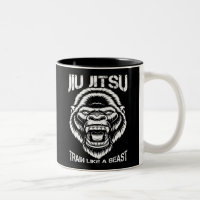 Brasilianischer Jiu Jitsu-Zug wie ein Tier
