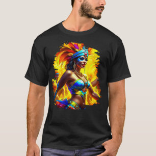 Brasilianischer Karneval-Tänzer T-Shirt