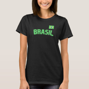 Brasilianischer Pride Brasilien Flag International T-Shirt