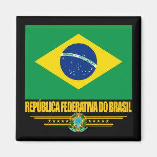 Brasilianischer Stolz Magnet