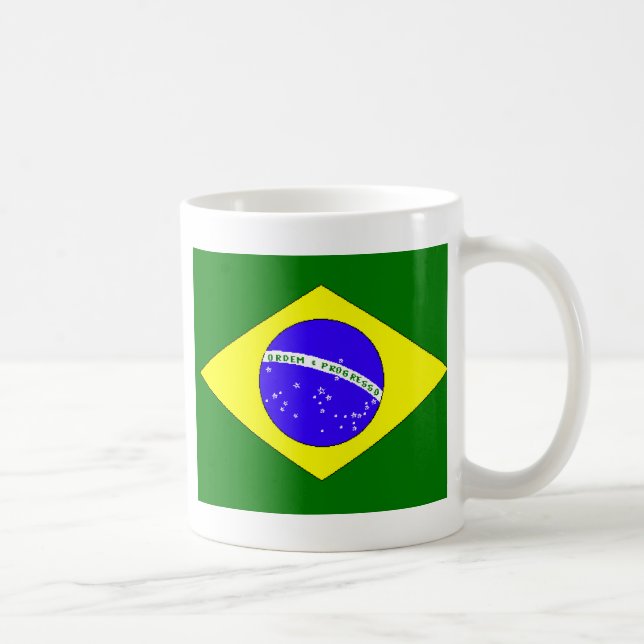 Brasilianischer Stolz Tasse (Rechts)