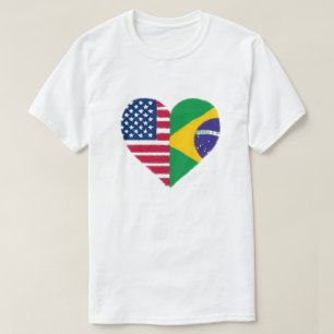Brasilianischer T - Shirt für amerikanische Liebe