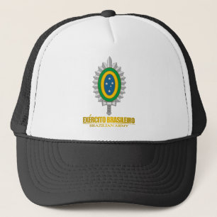 Brasilianisches Armee-Emblem Truckerkappe