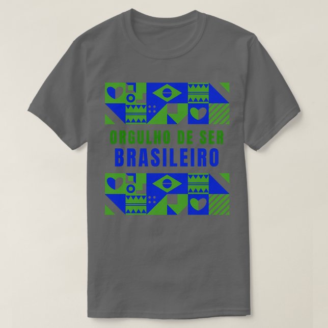 brasilianisches Brasil T-Shirt (Design vorne)
