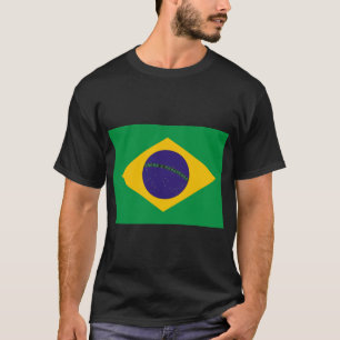 Brasilianisches Flaggenpulli T-Shirt