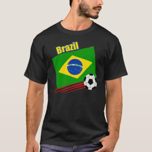 Brasilianisches Fußball-Team T-Shirt