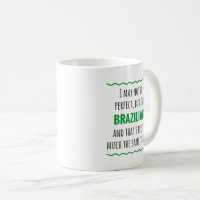 Brasilianisches Geschenk Coffee Tasse