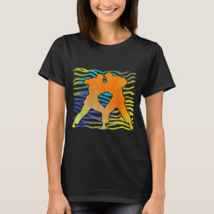 Brasilianisches Jiu-Jitsu BJJ Grappling Bodenkampf T-Shirt