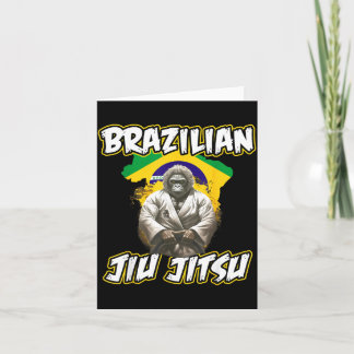 Brasilianisches Jiu Jitsu BJJ Männer Frauen MMA Karte
