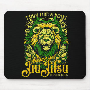 Brasilianisches Jiu Jitsu __ Cooler MMA-Kämpfer Lö Mousepad