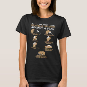 Brasilianisches Jiu Jitsu gegen einen Bären MMA T-Shirt