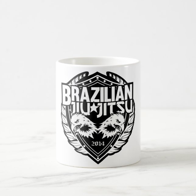 Brasilianisches Jiu Jitsu individualisierbares Emb Tasse (Mittel)