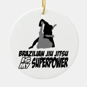 Brasilianisches jiu jitsu ist meine Supermacht Keramikornament