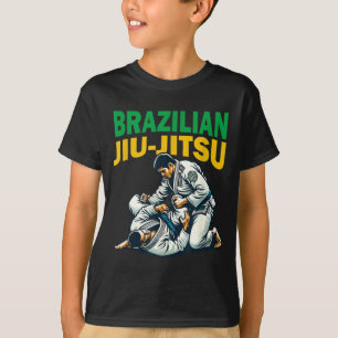 Brasilianisches Jiu-Jitsu Jujitsu BJJ Taktisches U T-Shirt