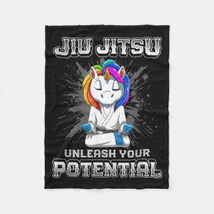 Brasilianisches Jiu Jitsu MMA und Grappling BJJ Fleecedecke