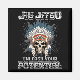 Brasilianisches Jiu Jitsu MMA und Grappling BJJ Sk Magnet