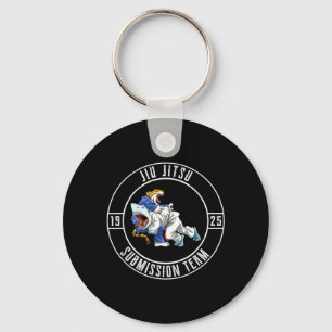 Brasilianisches Jiu Jitsu Ringen - Jiu Jitsu Shark Schlüsselanhänger