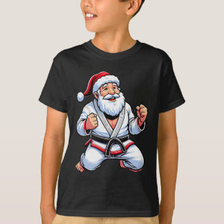 Brasilianisches Jiu Jitsu Santa Claus Weihnachten T-Shirt