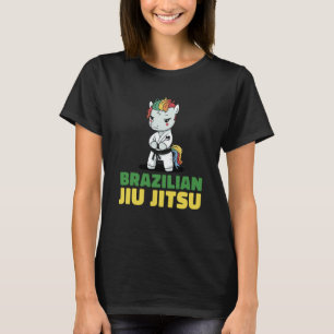 Brasilianisches Jiu Jitsu und Grappling Einhorn T-Shirt