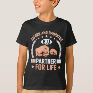 Brasilianisches Jiu-Jitsu Vater und Tochter BJJ T-Shirt