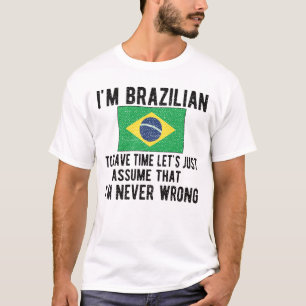 Brasilianisches Kulturerbe Brasilien Roots Brasili T-Shirt
