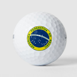 Brasilianisches nationales Siegel Golfball