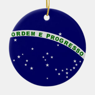 Brasilianisches Siegel Keramik Ornament