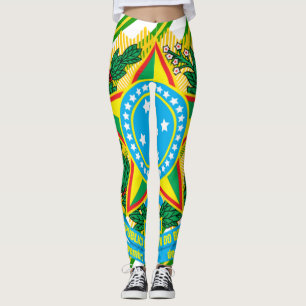 Brasilianisches Wappen Leggings