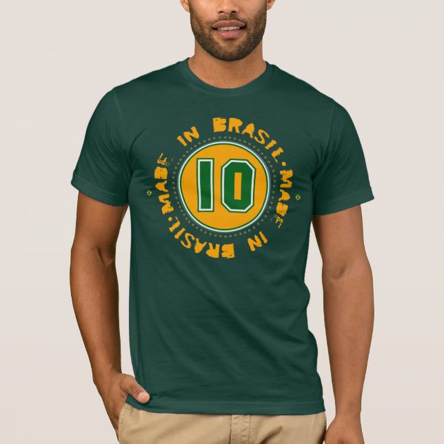 Brasilien 10 T-Shirt (Vorderseite)
