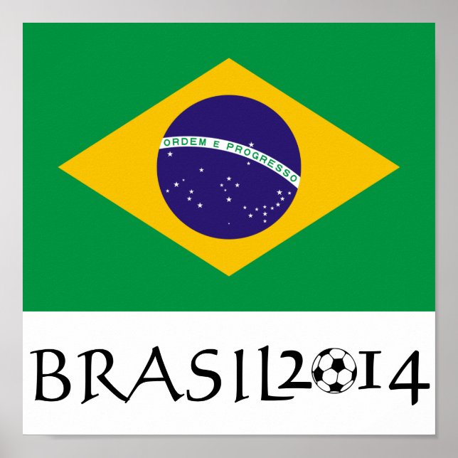 Brasilien 2014 poster (Vorne)