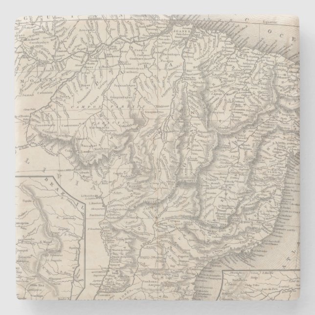 Brasilien 2 steinuntersetzer (Vorderseite)