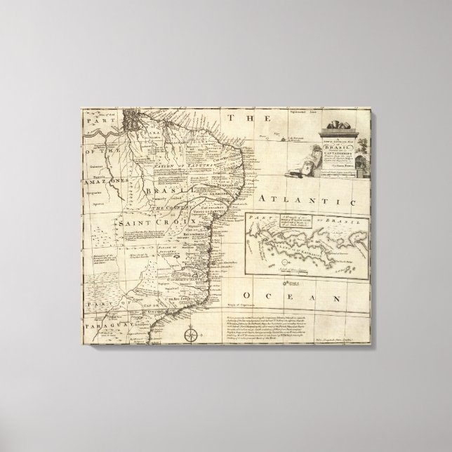 Brasilien 7 leinwanddruck (Vorderseite)