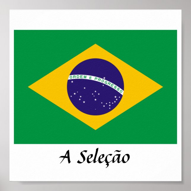 Brasilien ‚A Seleção‘ Poster (Vorne)